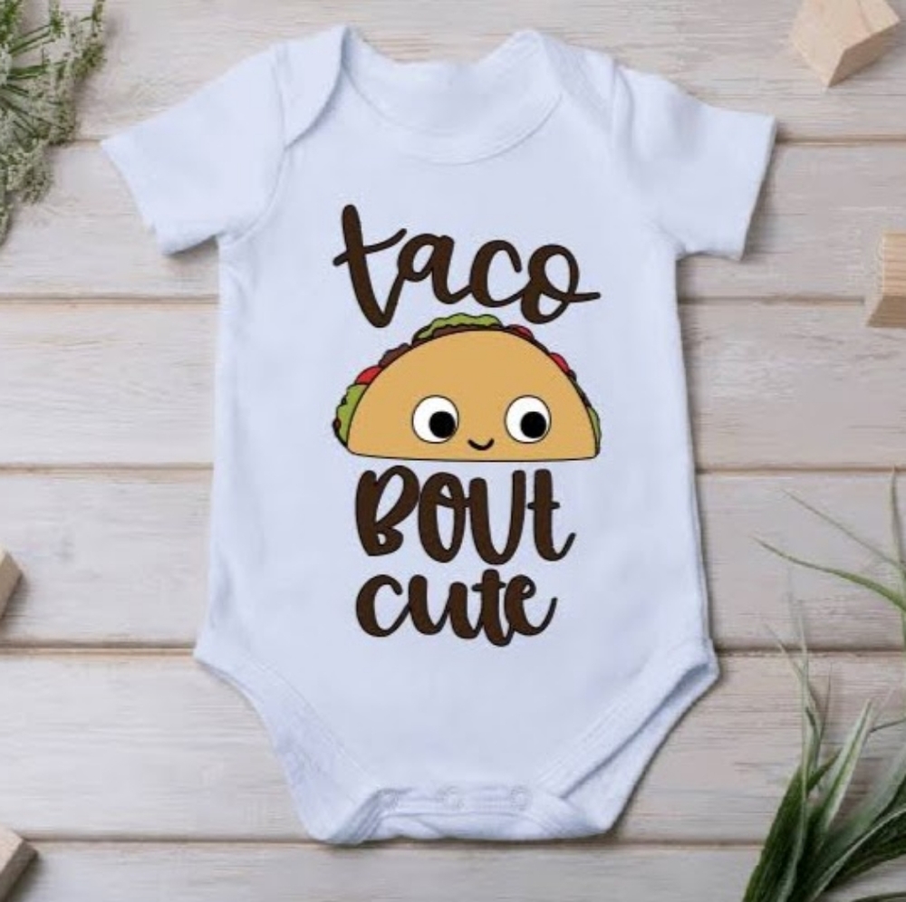 Taco bout cute - unisex onesie